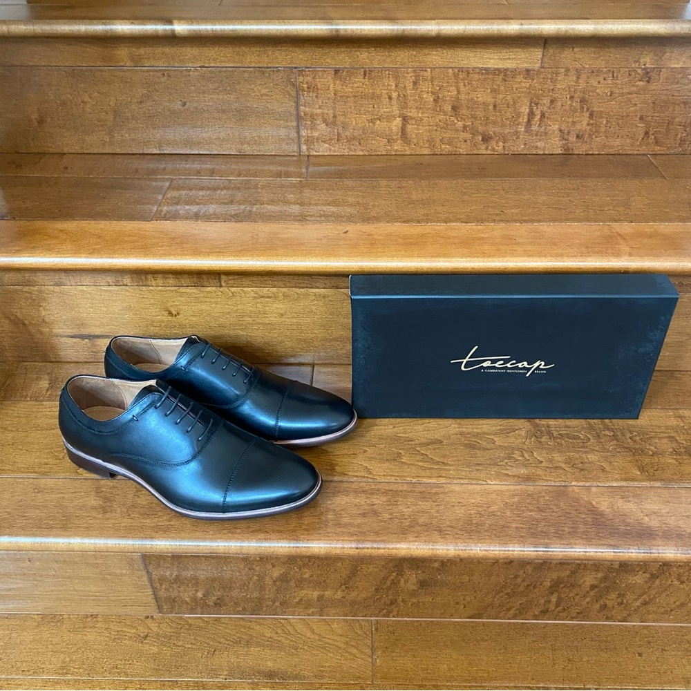 NWB Toecap Oxford Dress Shoes for Men